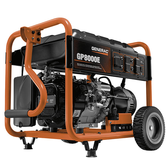 Copy of Generac GP Series 8000E Portable Generator Model #6954