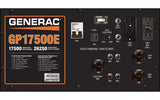 Generac GP Series GP17500E Portable Generator Model #5735