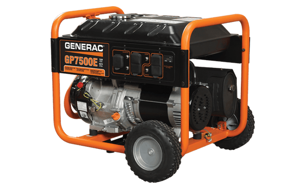 Generac GP Series 7500E Portable Generator Model #5943